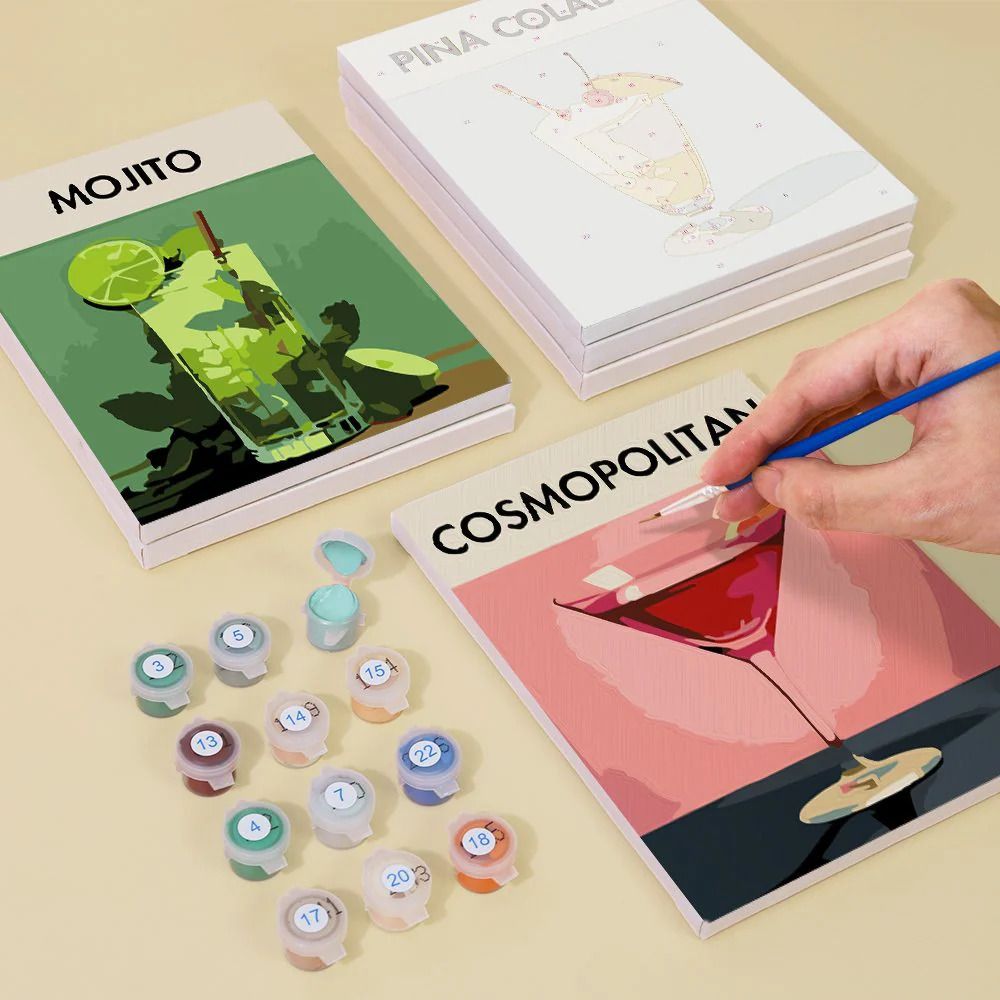 12 Mini Paintings | Deluxe Cocktail Bundle - Image 10