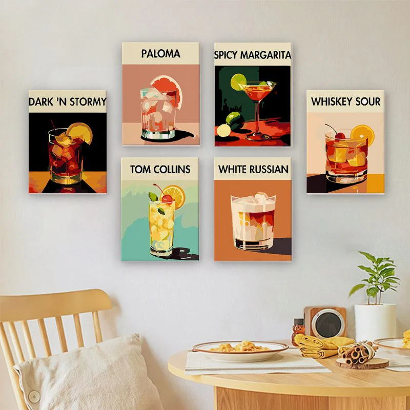12 Mini Paintings | Deluxe Cocktail Bundle - Image 3