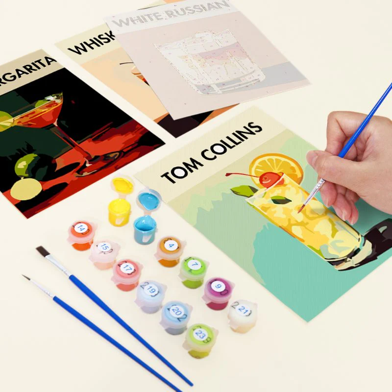 12 Mini Paintings | Deluxe Cocktail Bundle - Image 9