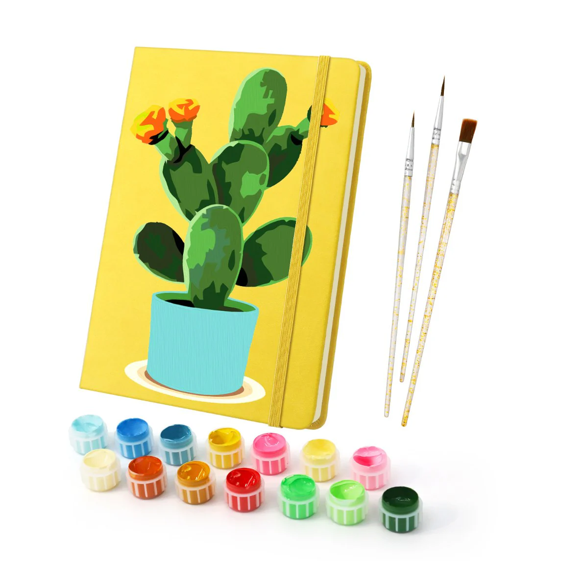 Paint by Number Notebook - Cactus | 2 Colors - Image 11