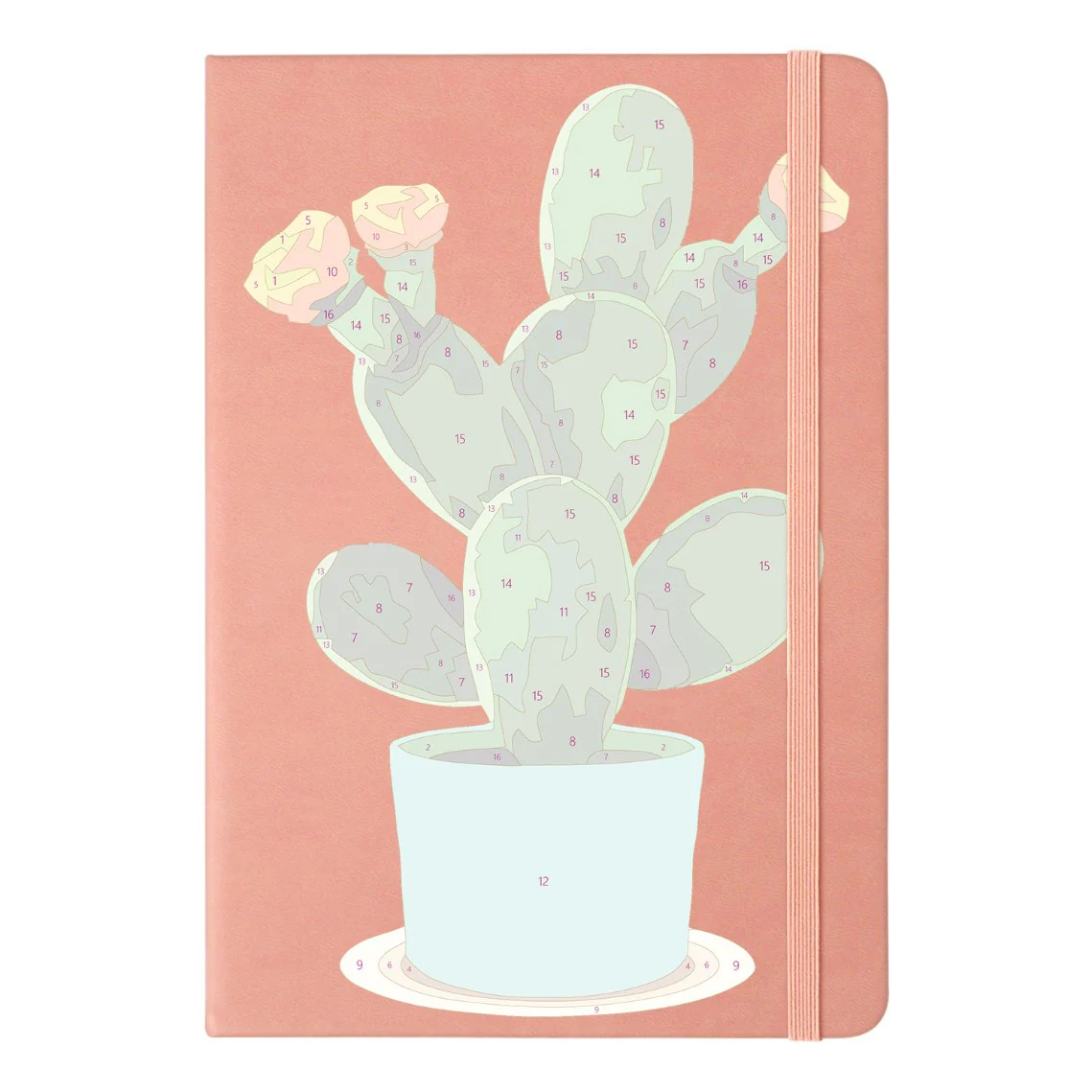 Paint by Number Notebook - Cactus | 2 Colors - Image 6