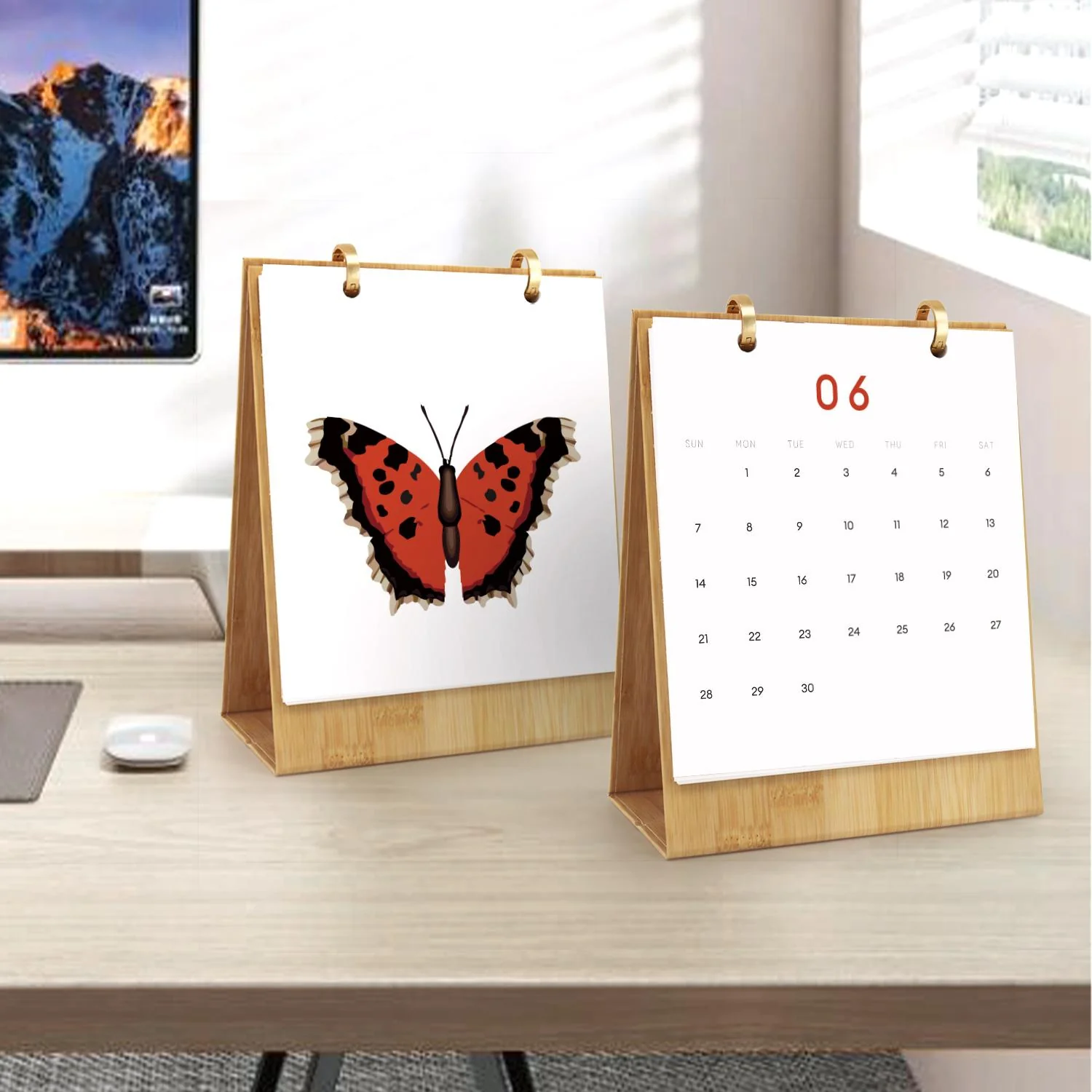 2026 Paint by Numbers desk Calendar | Butterfly Edition - Image 3