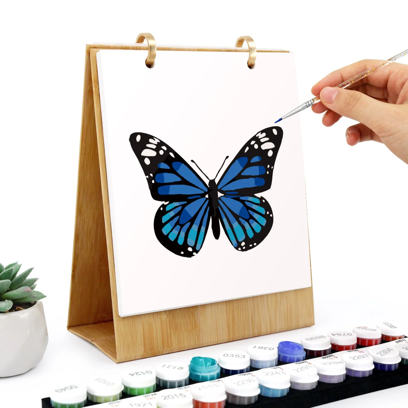 2026 Paint by Numbers desk Calendar | Butterfly Edition - Image 5