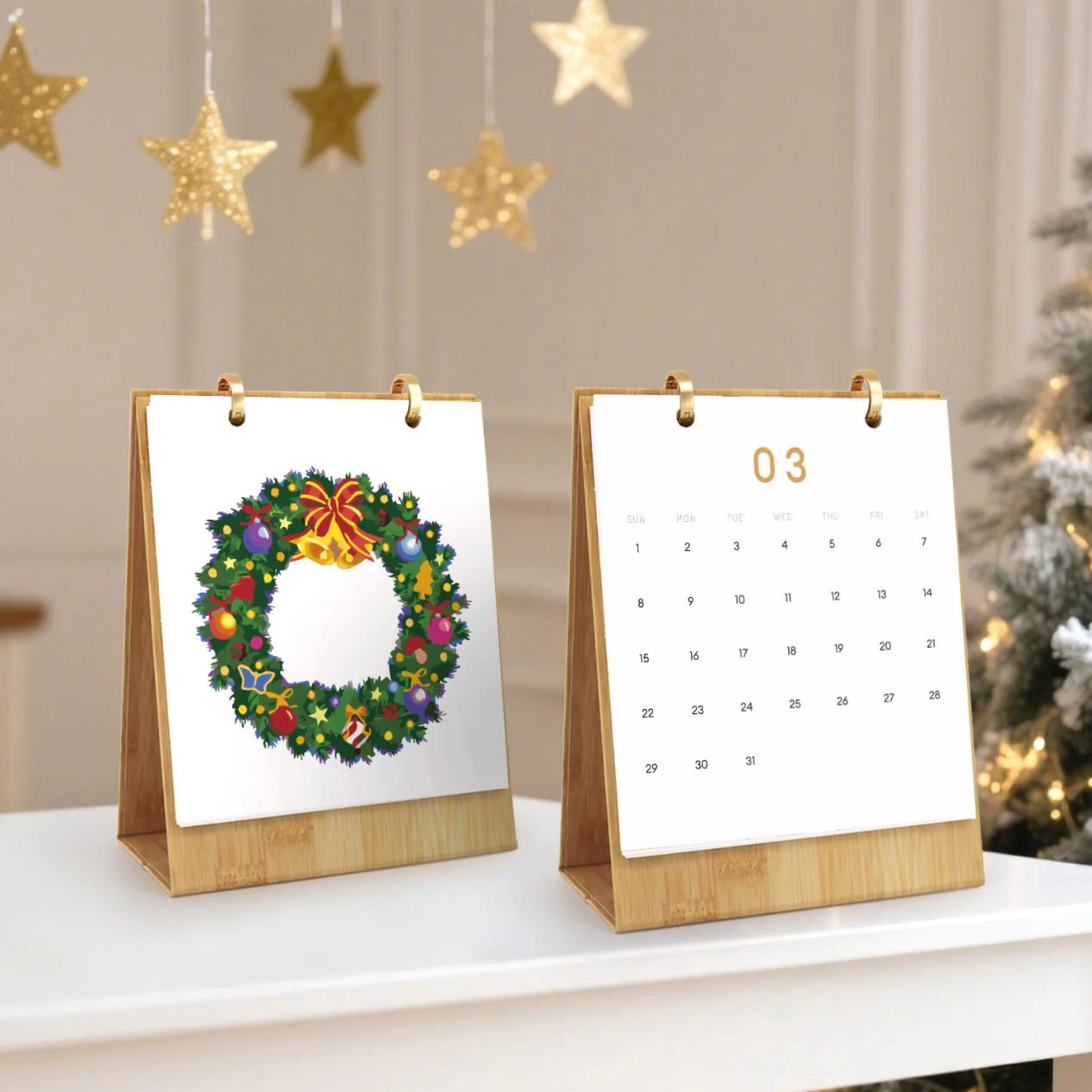 2026 Paint by Numbers desk Calendar | Christmas Edition - Image 12