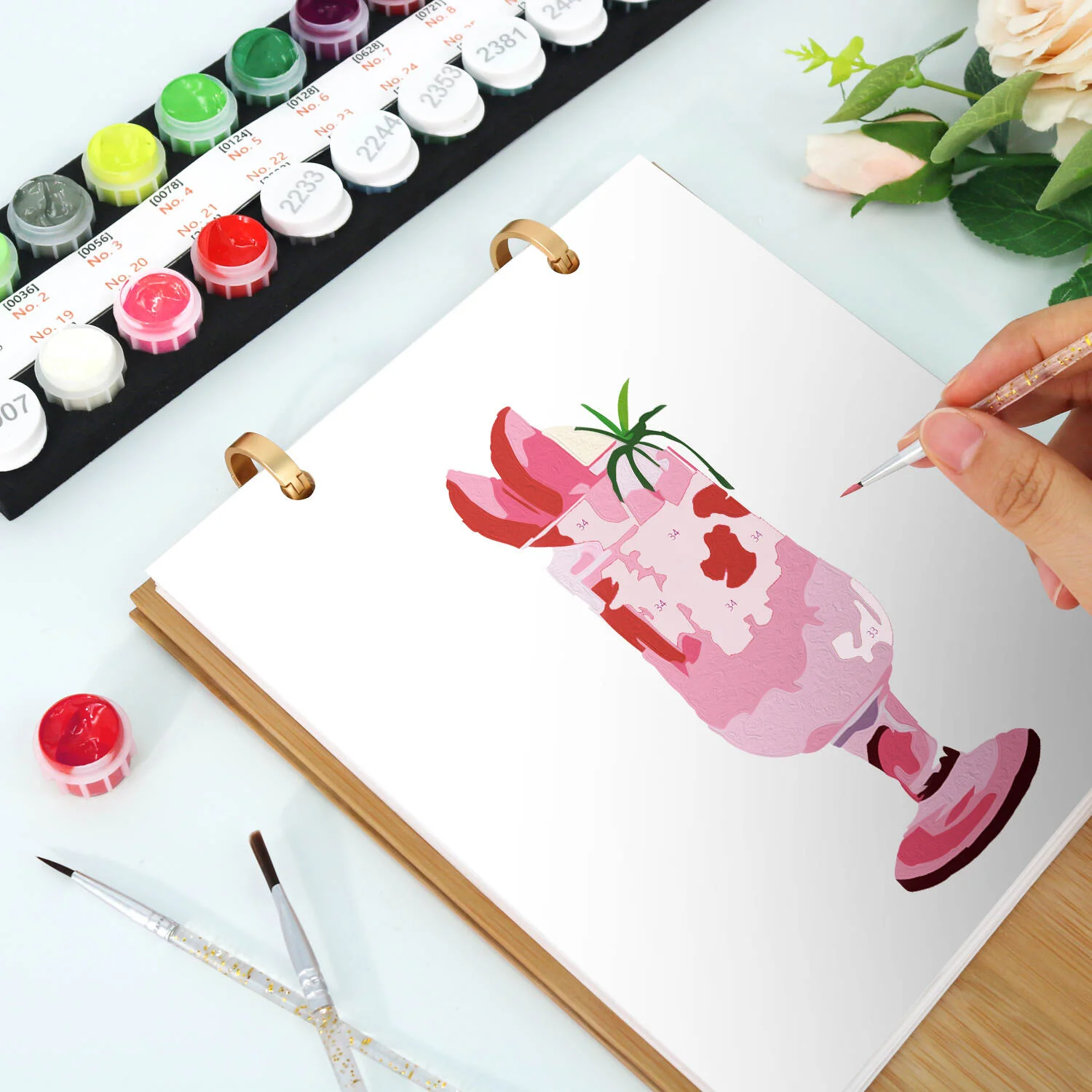 2026 Paint by Numbers desk Calendar | Cocktail Edition - Image 11