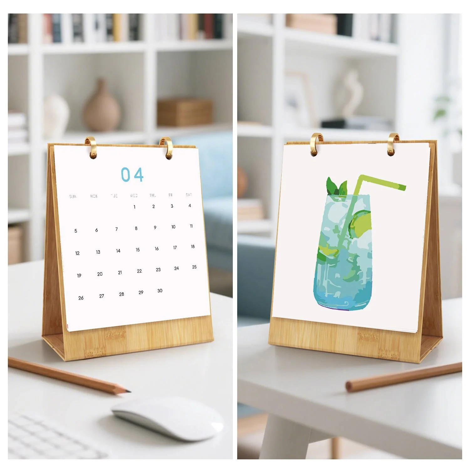 2026 Paint by Numbers desk Calendar | Cocktail Edition - Image 14