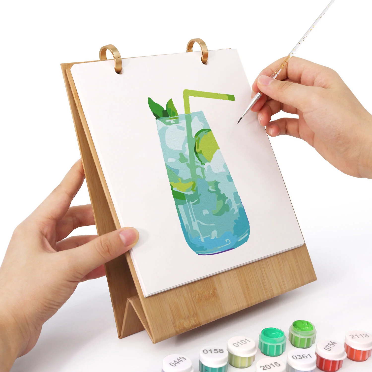 2026 Paint by Numbers desk Calendar | Cocktail Edition - Image 5