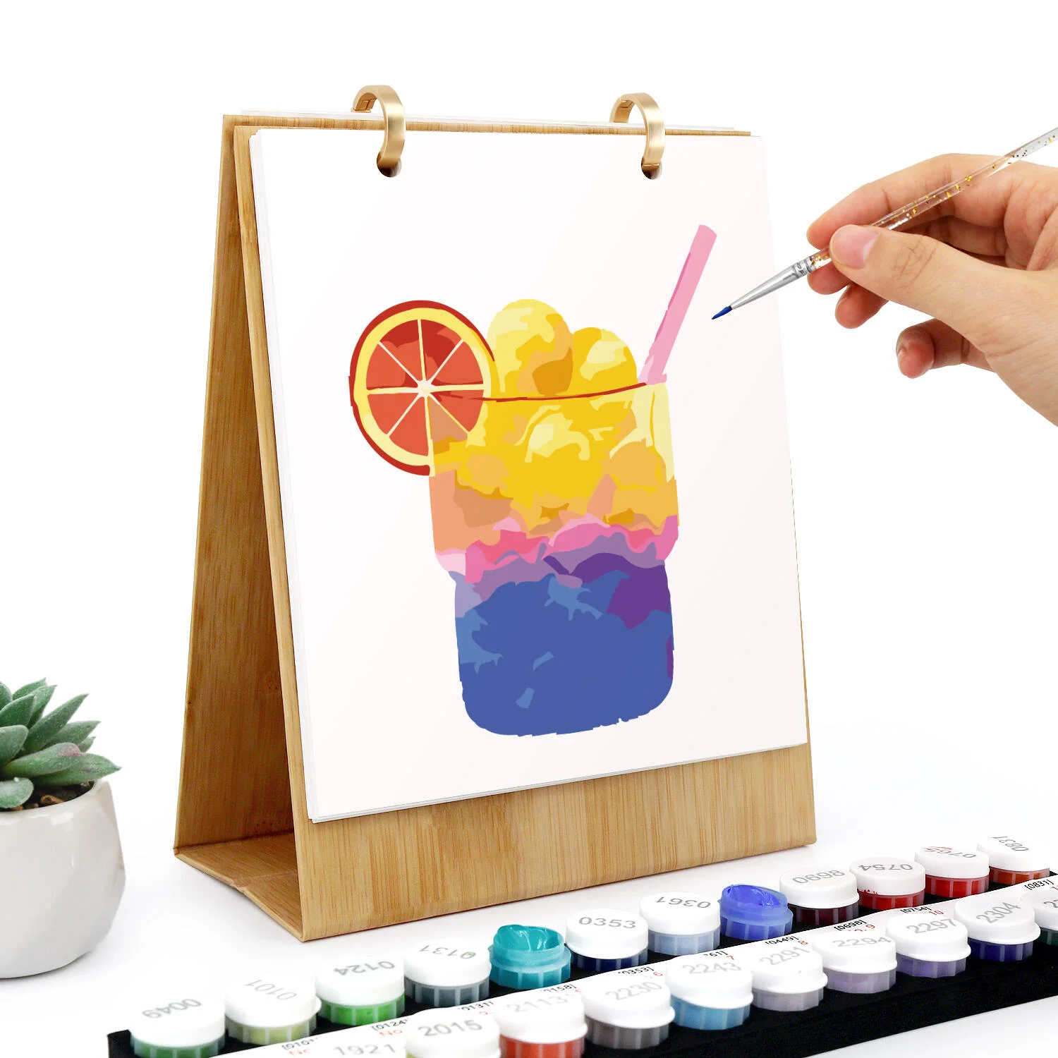 2026 Paint by Numbers desk Calendar | Cocktail Edition - Image 6
