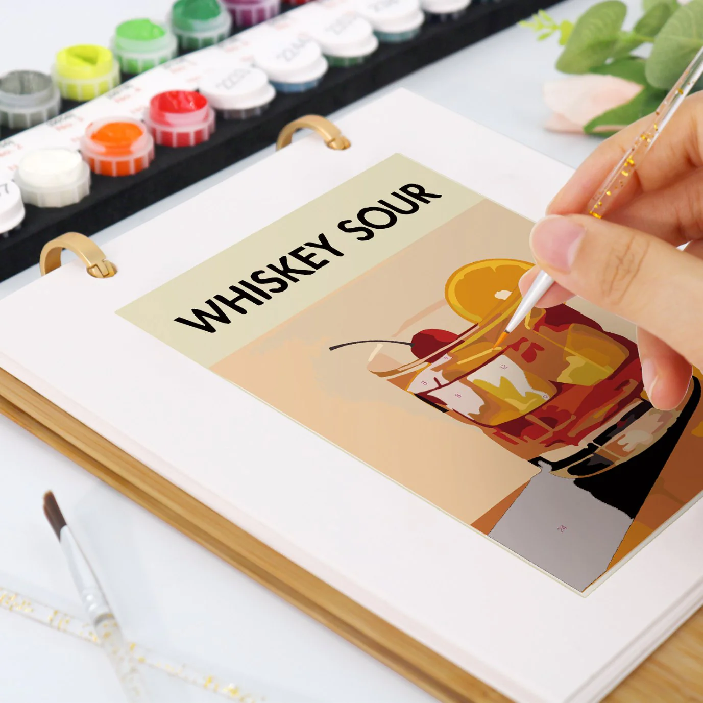 2026 Paint by Numbers desk Calendar | Deluxe Cocktail Edition - Image 14