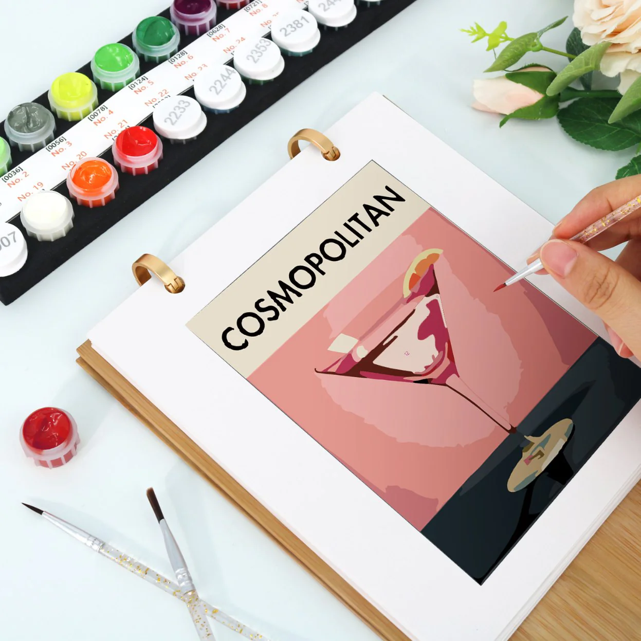 2026 Paint by Numbers desk Calendar | Deluxe Cocktail Edition - Image 15