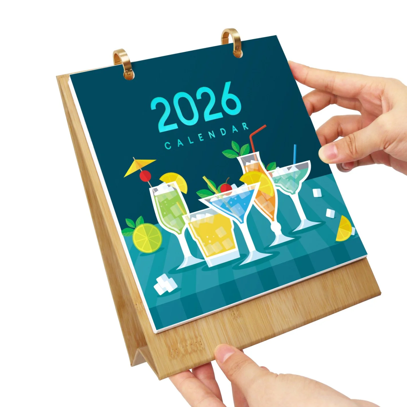 2026 Paint by Numbers desk Calendar | Deluxe Cocktail Edition - Image 2