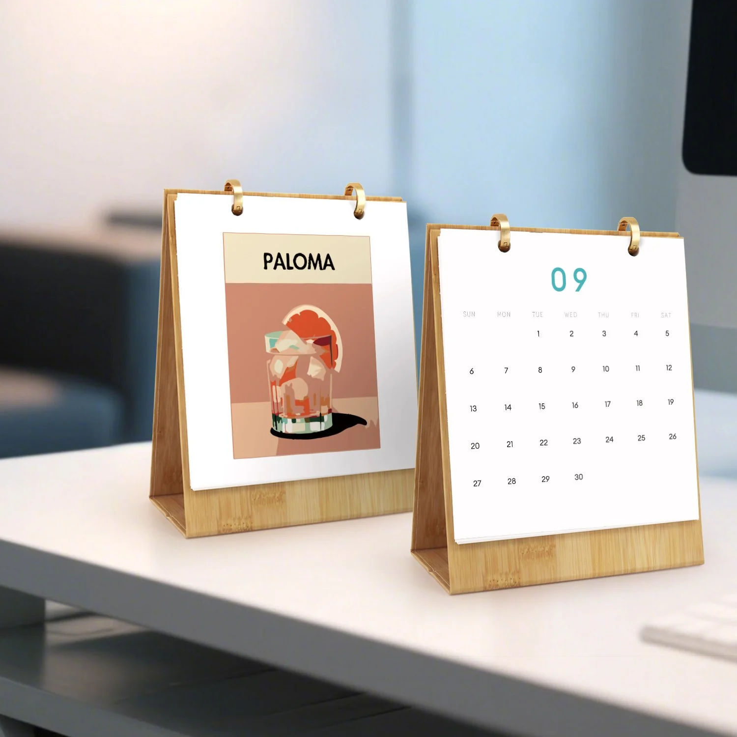 2026 Paint by Numbers desk Calendar | Deluxe Cocktail Edition - Image 3
