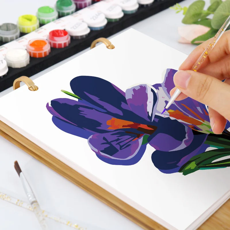 2026 Paint by Numbers desk Calendar | Flowers Edition - Image 12