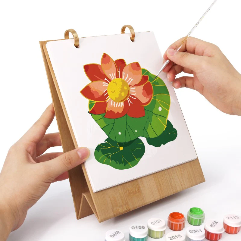2026 Paint by Numbers desk Calendar | Flowers Edition - Image 15