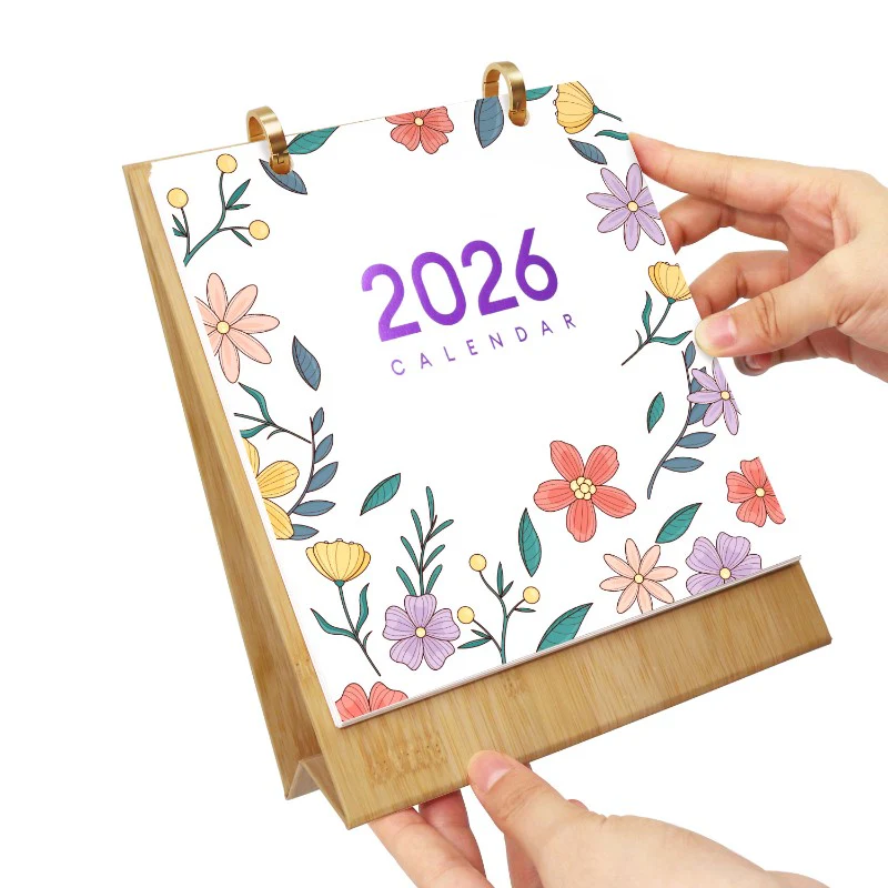 2026 Paint by Numbers desk Calendar | Flowers Edition - Image 2