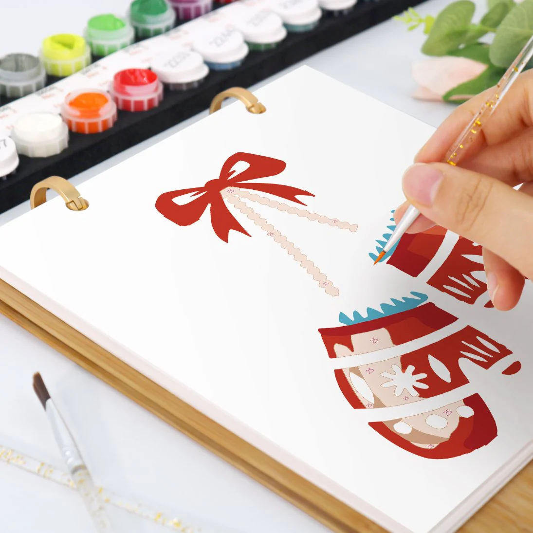 2026 Paint by Numbers desk Calendar | Merry Christmas Edition - Image 11