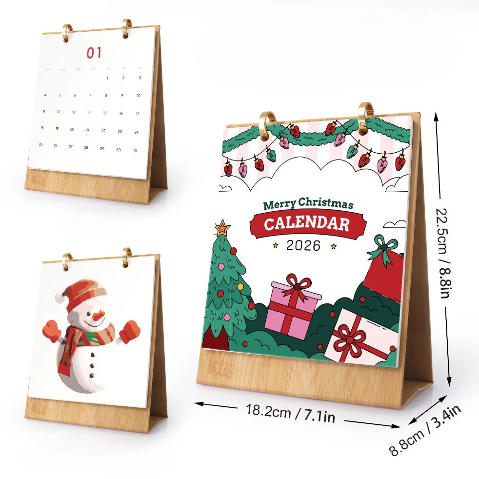 2026 Paint by Numbers desk Calendar | Merry Christmas Edition - Image 3