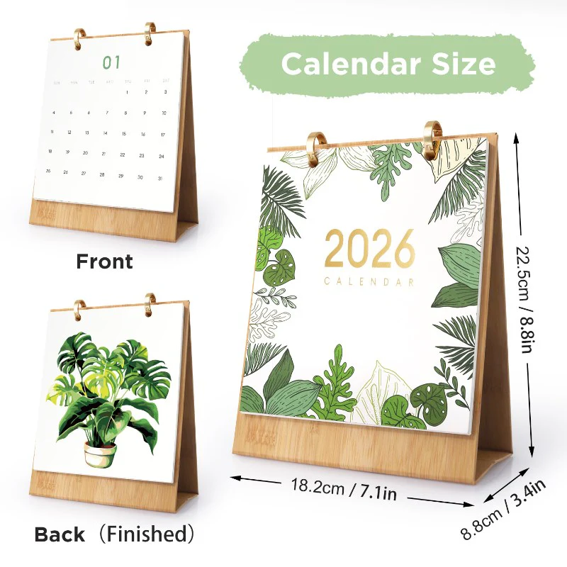 2026 Paint by Numbers desk Calendar | Plants Edition - Image 10