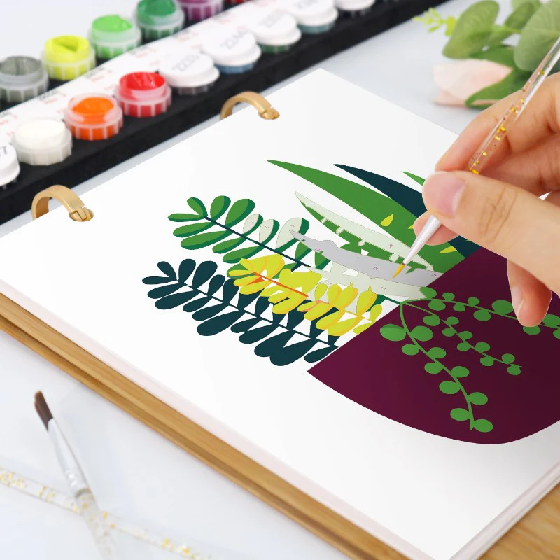 2026 Paint by Numbers desk Calendar | Plants Edition - Image 12