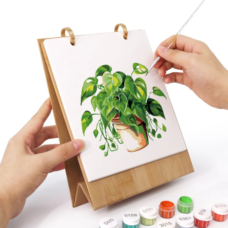 2026 Paint by Numbers desk Calendar | Plants Edition - Image 14
