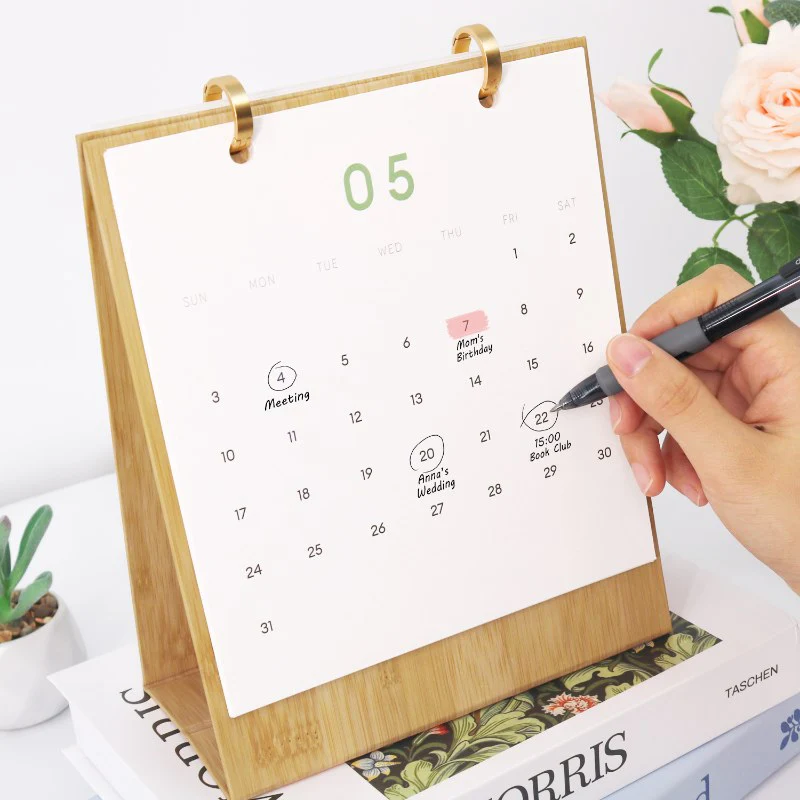 2026 Paint by Numbers desk Calendar | Plants Edition - Image 4