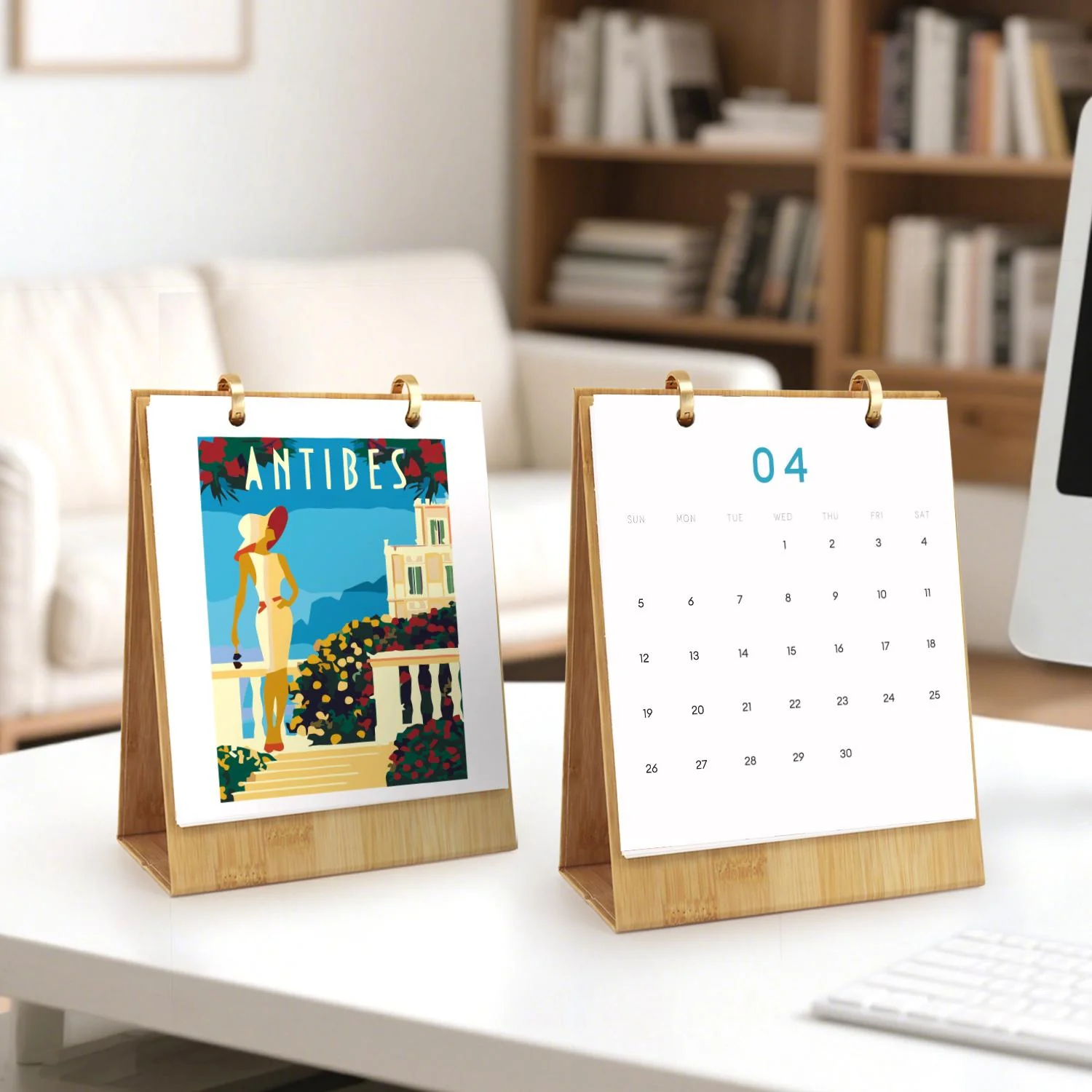 2026 Paint by Numbers desk Calendar | World trip Edition - Image 3