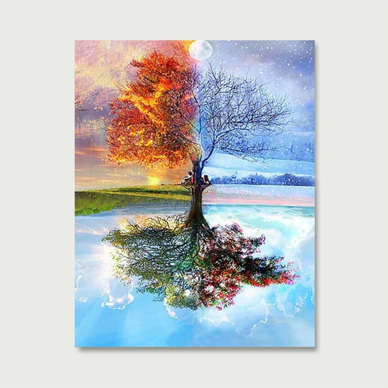 The 4 Seasons | Paint by Numbers - Image 2