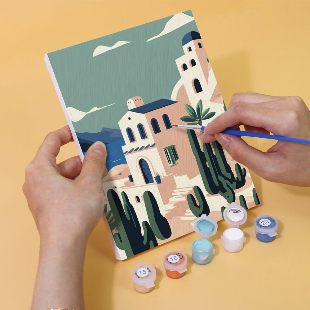 6 Mini Paintings | Beautiful Landscapes Set - Image 9