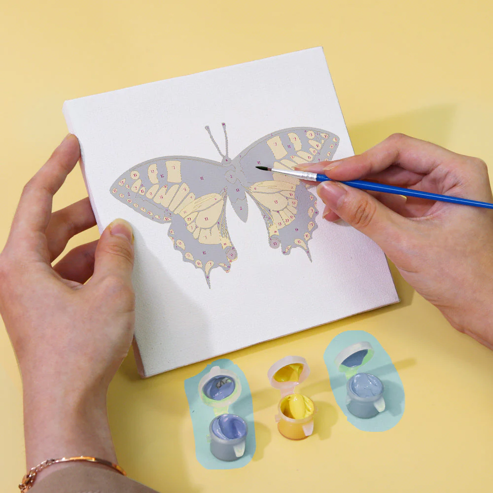 6 Mini Paintings | Butterfly Set - Image 7