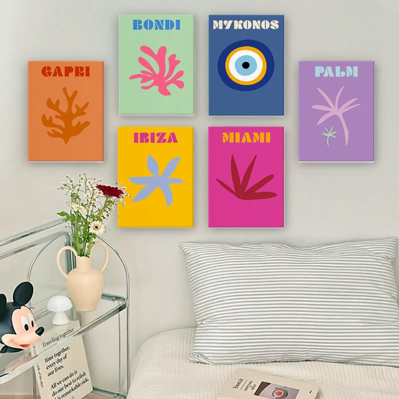 6 Mini Paintings - Coastal vibes set - Image 2
