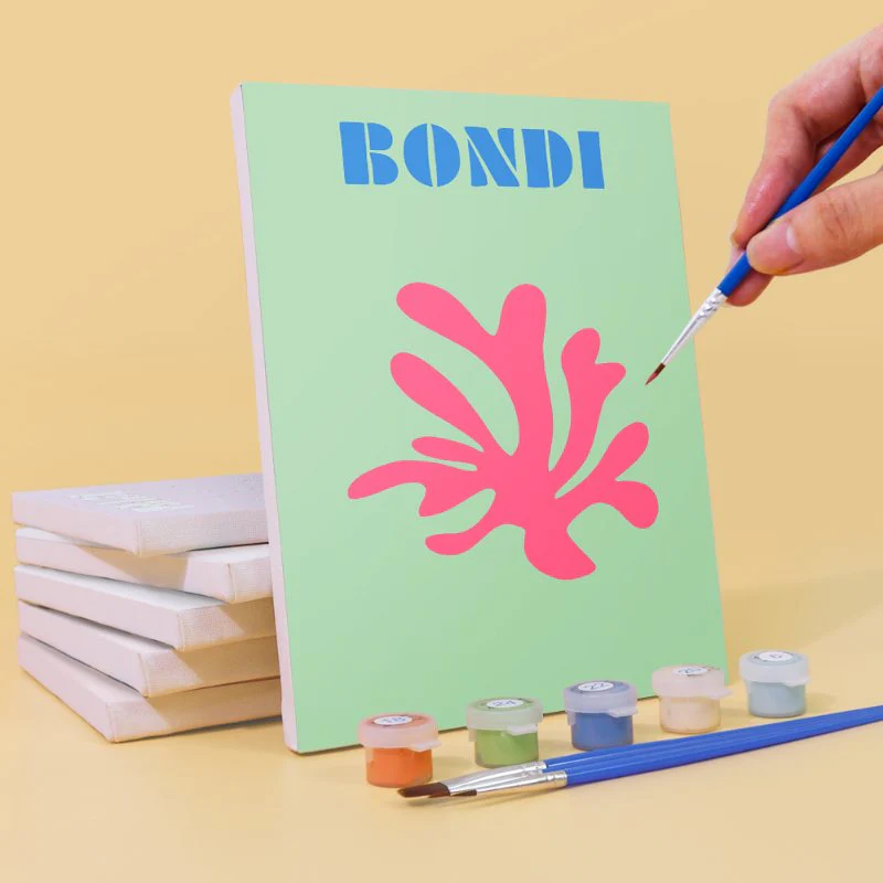 6 Mini Paintings - Coastal vibes set - Image 6