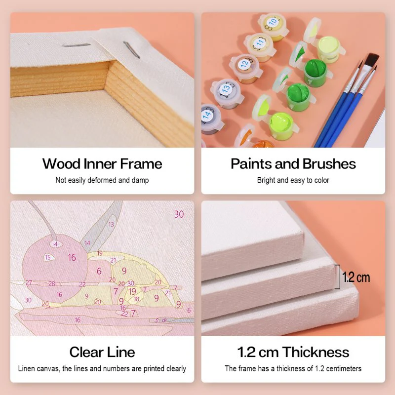 6 Mini Paintings - Fancy Cocktail Set - Image 10