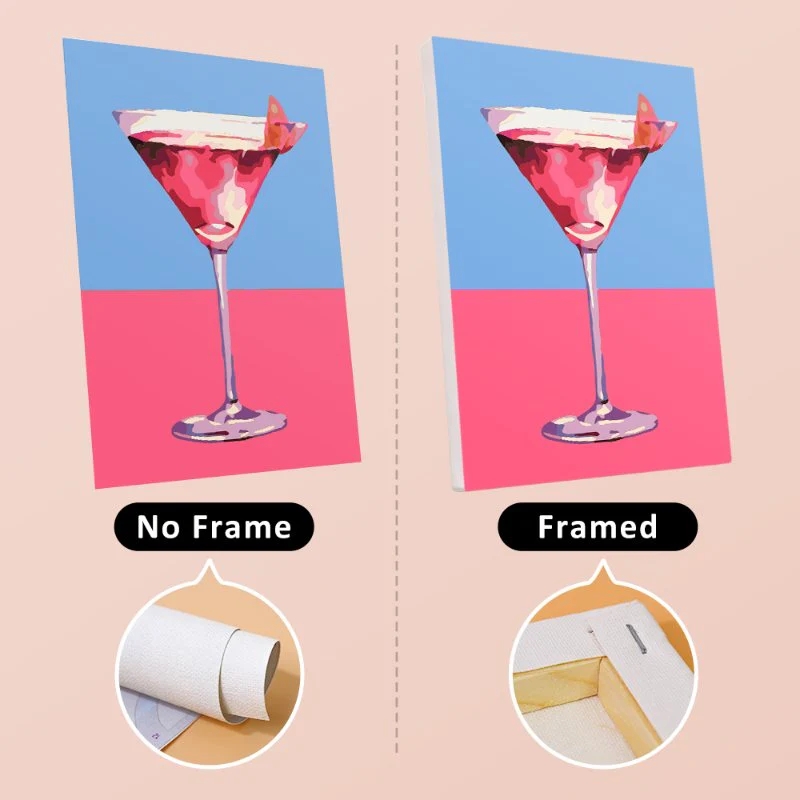 6 Mini Paintings - Fancy Cocktail Set - Image 14