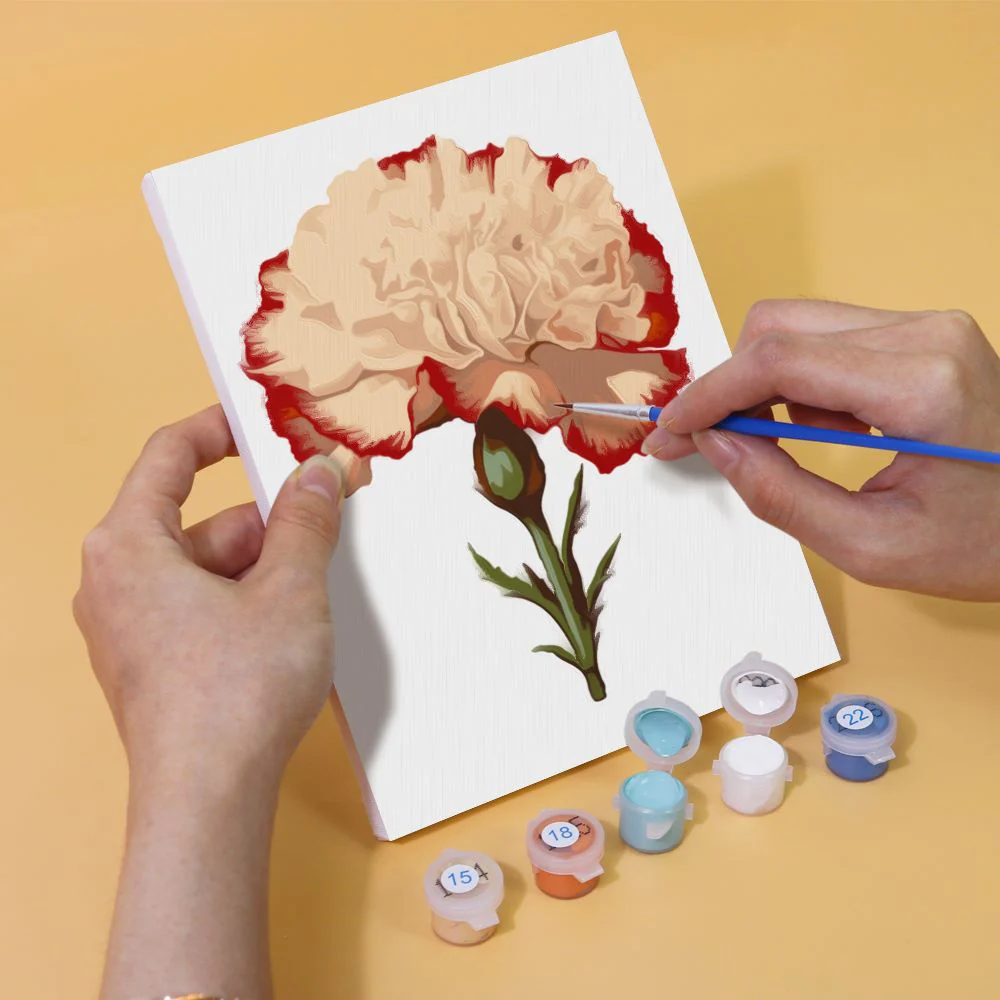 6 Mini Paintings - Flowers Set 2.0 - Image 7