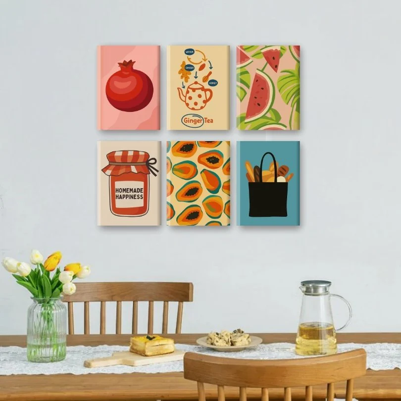 6 Mini Paintings | Fresh & Fruity Set - Image 2
