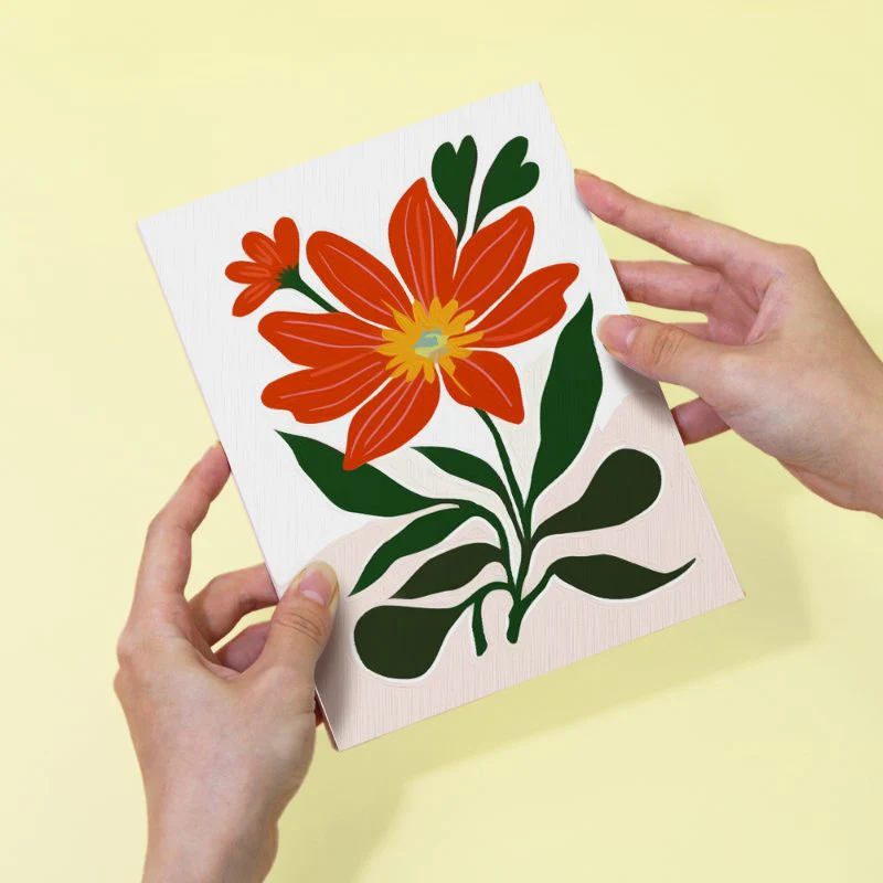 6 Mini Paintings - Gorgeous Flower Set - Image 10