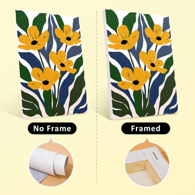 6 Mini Paintings - Gorgeous Flower Set - Image 15