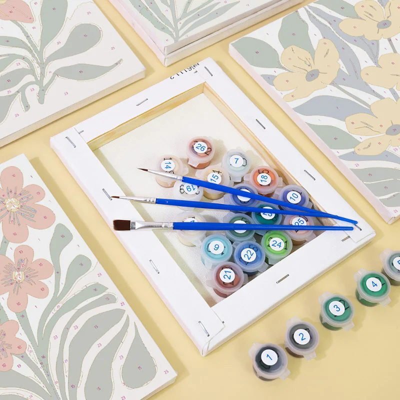 6 Mini Paintings - Gorgeous Flower Set - Image 5