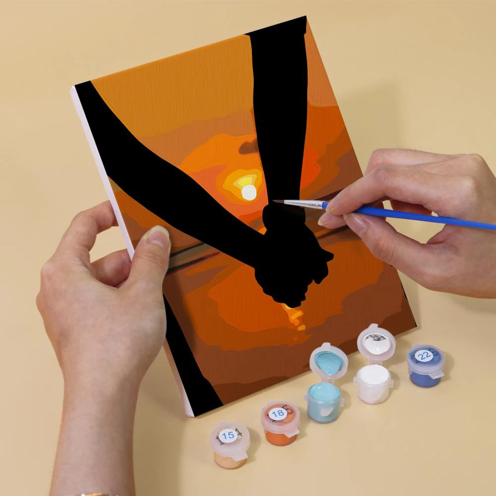 6 Mini Paintings - Love Set - Image 5