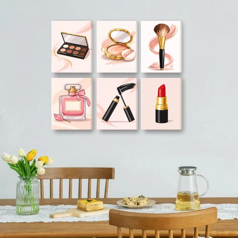 6 Mini Paintings - Makeup Set - Image 2