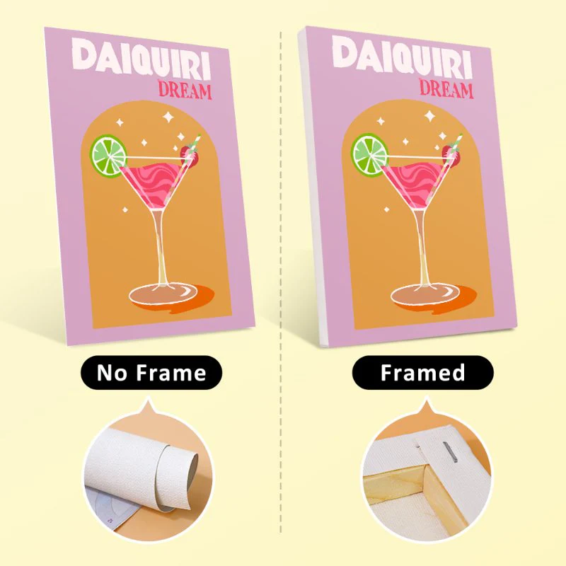 6 Mini Paintings - Sip & Paint Cocktail Set - Image 9
