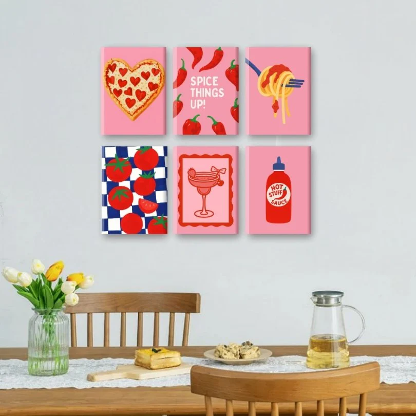 6 Mini Paintings | Spicy Set - Image 2