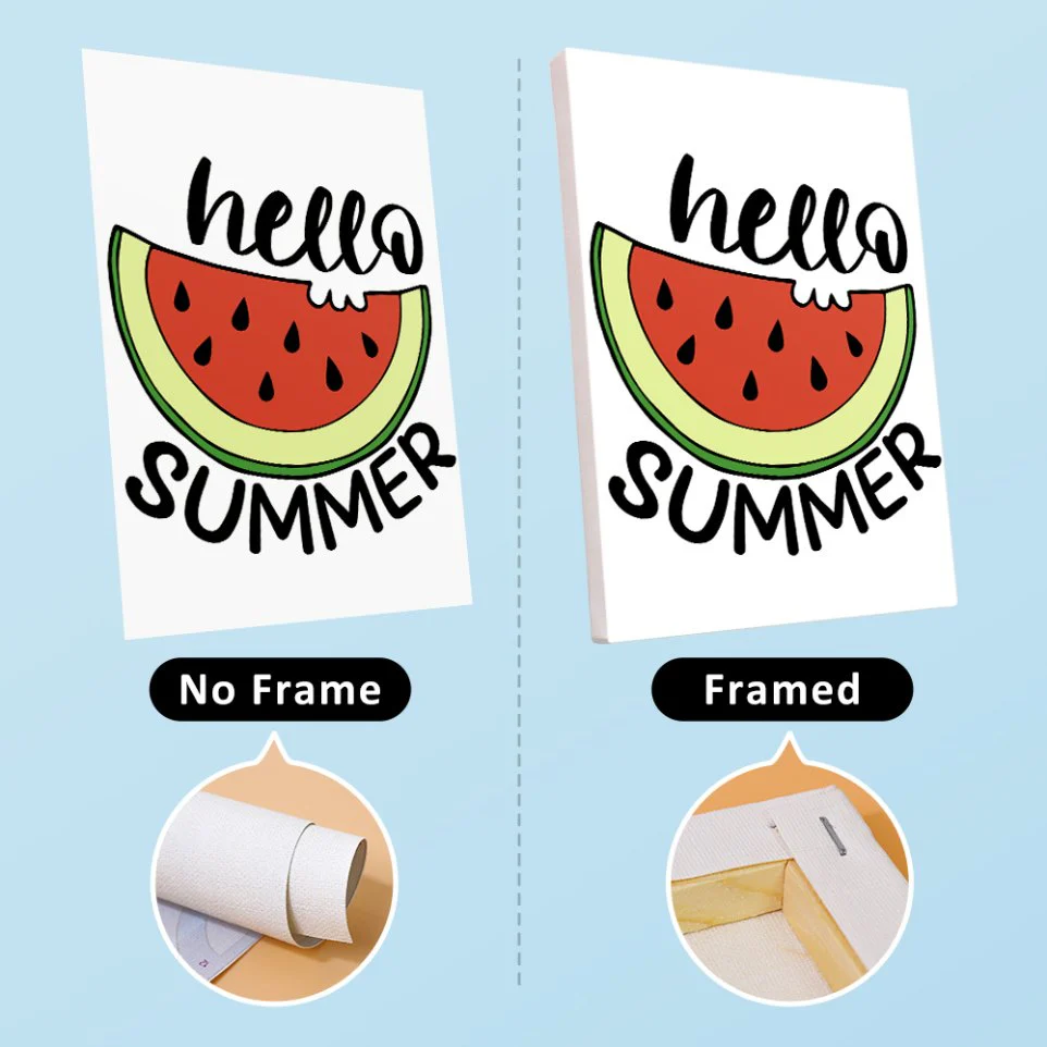 6 Mini Paintings - Summer Melon Set - Image 13