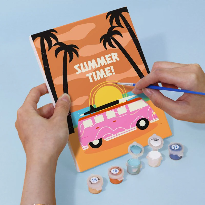 6 Mini Paintings - Summer Set - Image 10