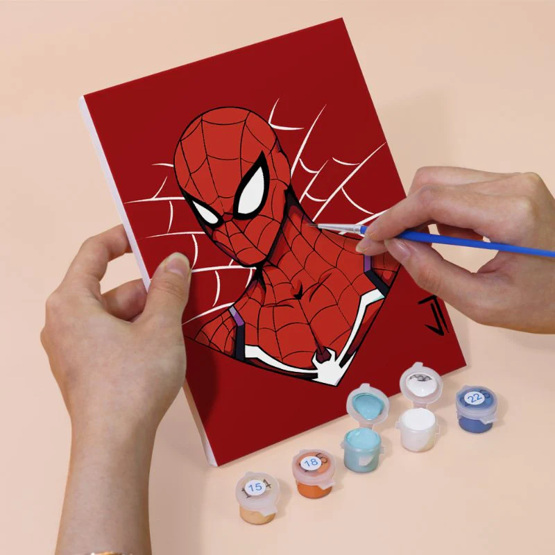 6 Mini Paintings - Superhero Set - Image 9