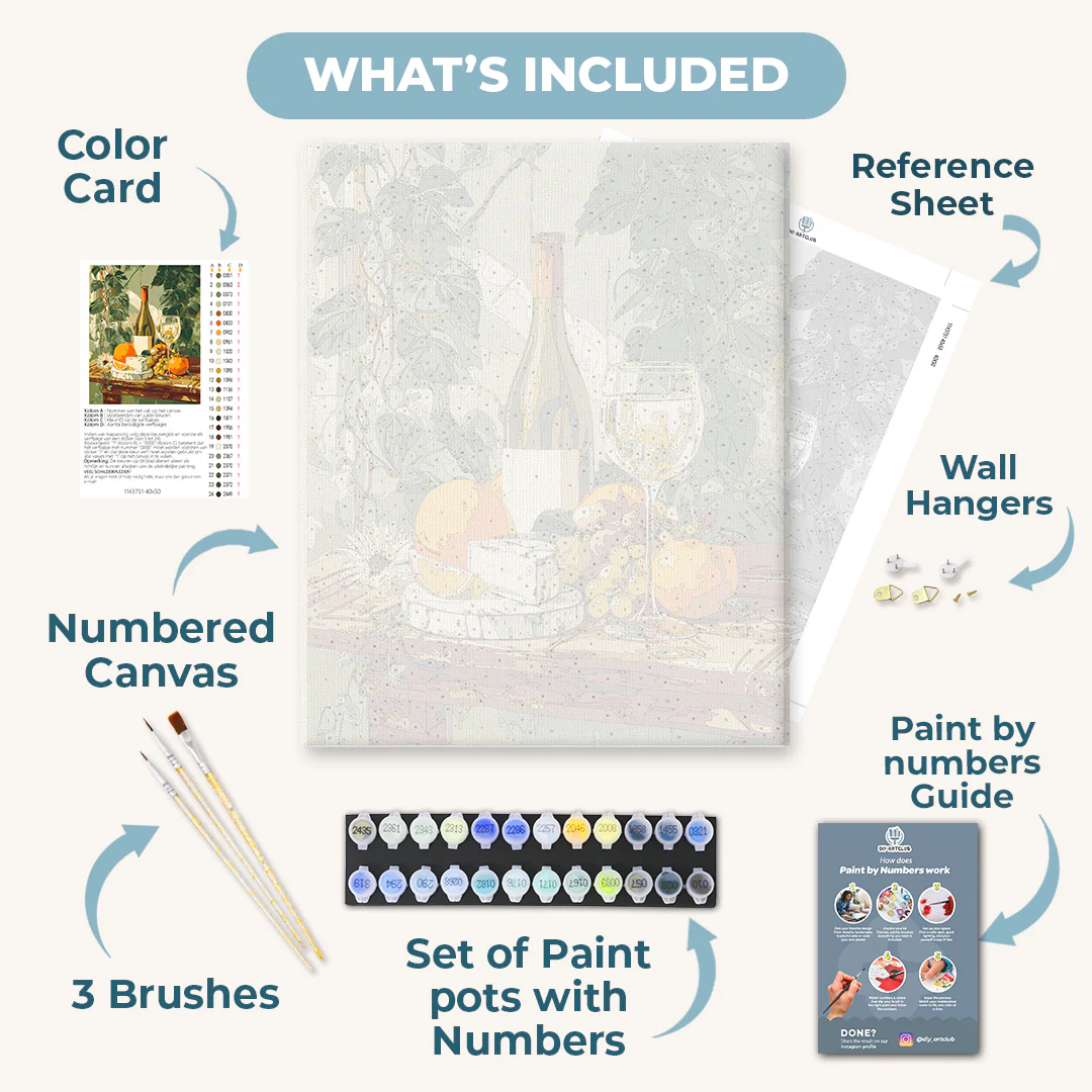 A taste of Provence | Paint by Number - Image 3