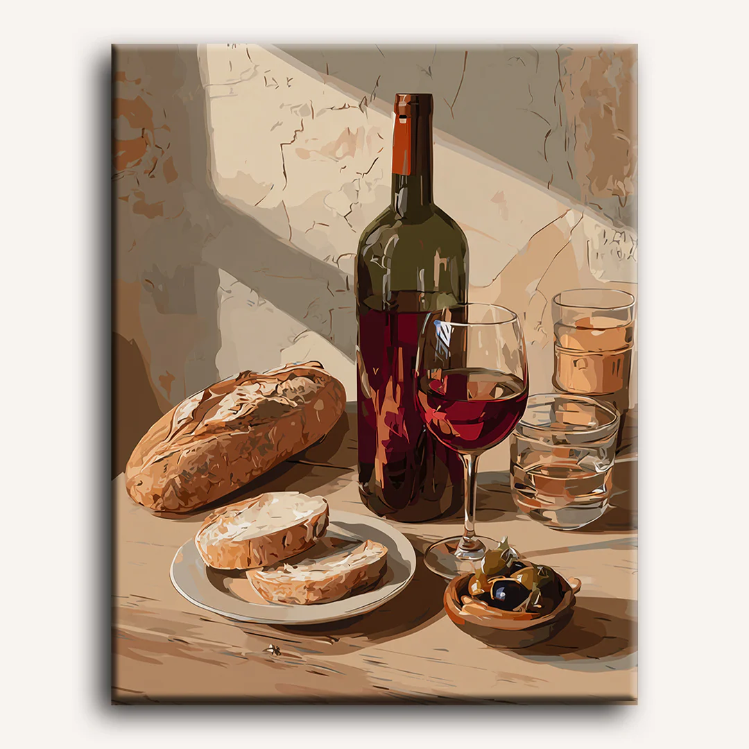 A Taste of Tuscany | Paint by Number - Image 2