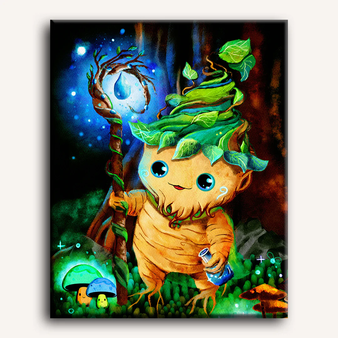 Alraune Druide - By Tiny Tami | Paint by Number - Image 2