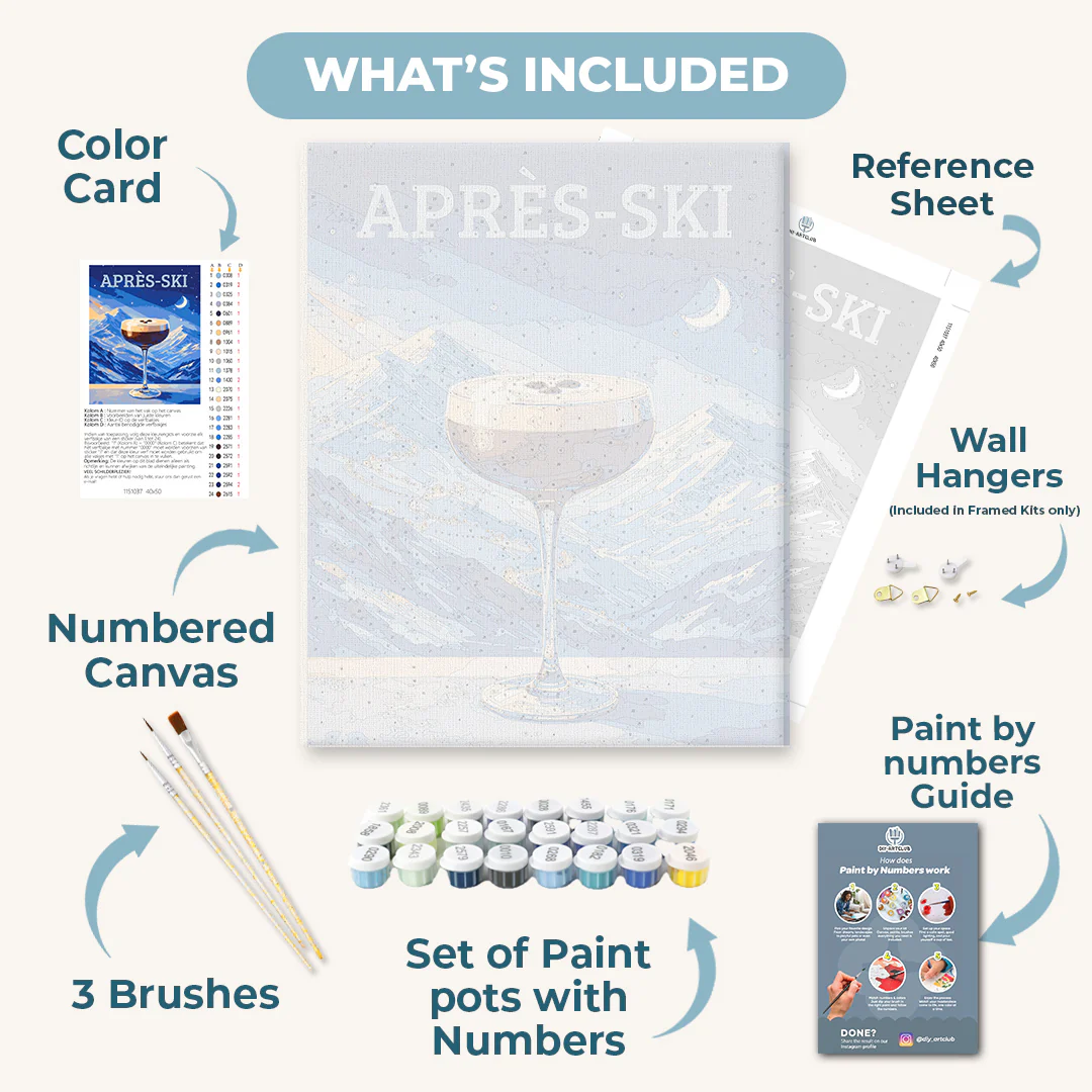 Après-Ski Espresso Martini | Paint by Number - Image 3