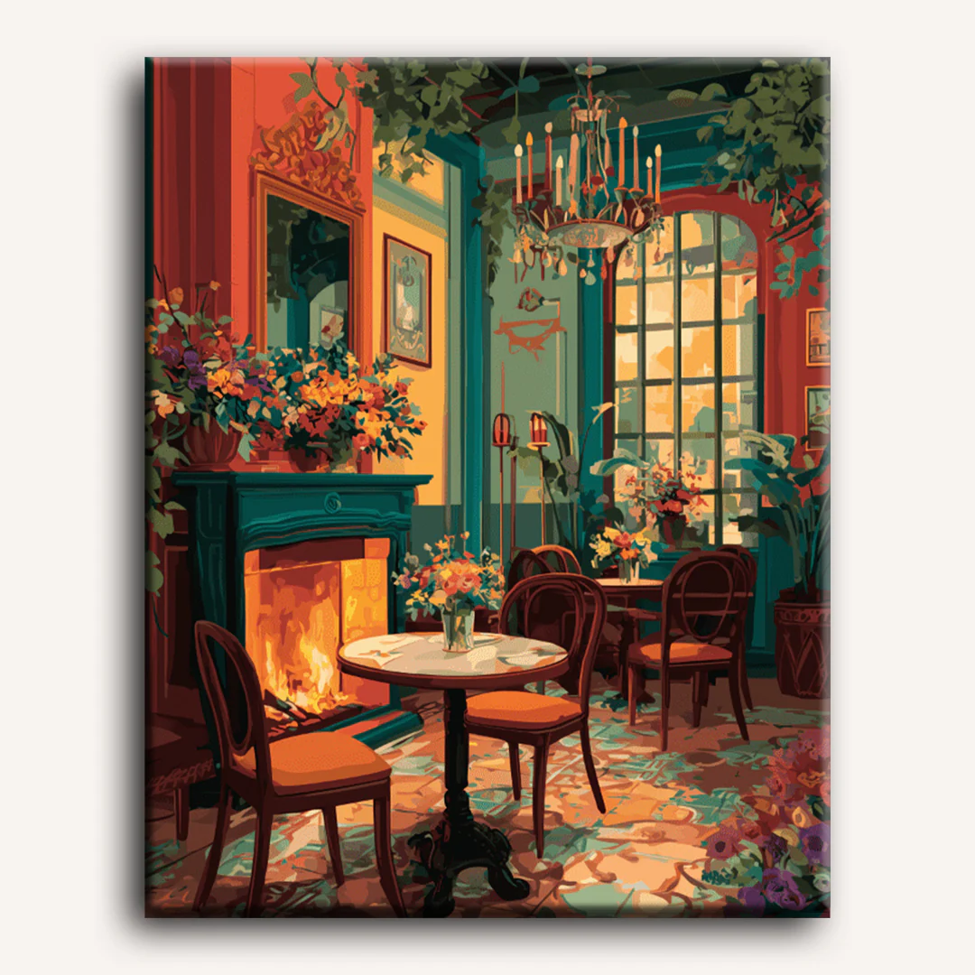 Art Deco salon | Paint by Number - Image 2